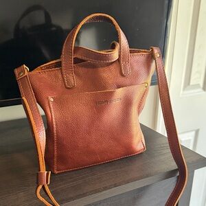 Portland Leather Goods Mini Crossbody Handbag